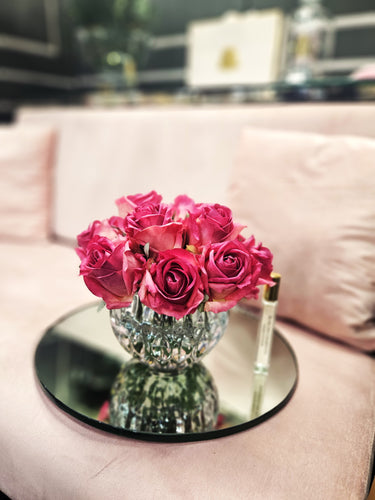Luxury Round 13 Rose Bud Bouquet - Magenta - RRB07 (Carton of 1)